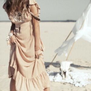 Spell Vintage Woodstock Frill Maxi